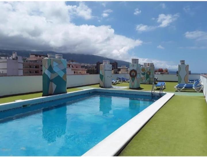 Toplage. Blick. Sauber. Guenstig. Pool. Gepflegt Puerto de la Cruz  Exterior foto